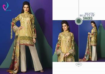 Crescent Vol-1 Karachi Lawn Cotton Dress Material Collection (8 Pcs Catalog )