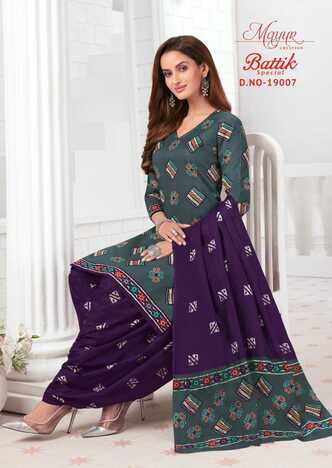 Mayur Batik Special Vol 19 Cotton Printed Batik Dress Materials In Wholesale Price ( 15 Pcs Catalog )