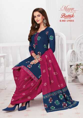 Mayur Batik Special Vol 19 Cotton Printed Batik Dress Materials In Wholesale Price ( 15 Pcs Catalog )