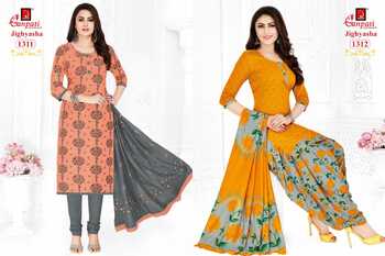 Ganapati Suit Jighyasha Vol 13 Cotton Printed Causal Wear Dress Materials ( 30 Pcs Catalog )