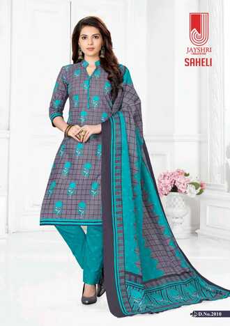 Jayshree Saheli Vol -2 Cotton Printed Dress Materials With Face Mask ( 18 Pcs Catalog )