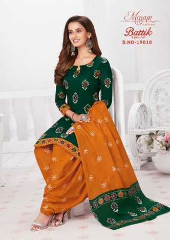 Mayur Batik Special Vol 19 Cotton Printed Batik Dress Materials In Wholesale Price ( 15 Pcs Catalog )