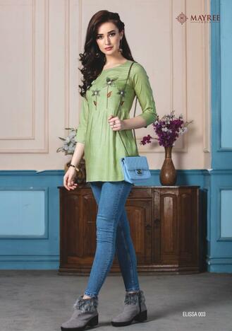 Mayree Elissa Western Wear Ladies Top In Wholesale ( 6 Pcs Catalog )