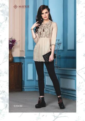 Mayree Elissa Western Wear Ladies Top In Wholesale ( 6 Pcs Catalog )