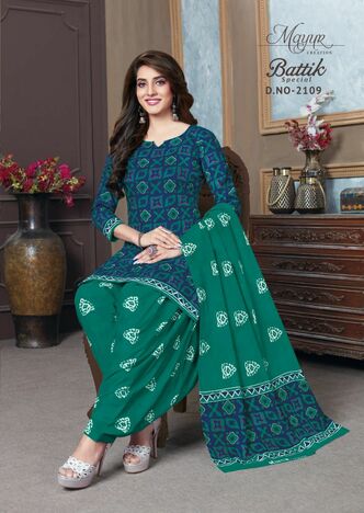 Mayur Batik Special Vol-21 Cotton Printed Batik Dress Materials In Wholesale ( 10 Pcs Catalog )