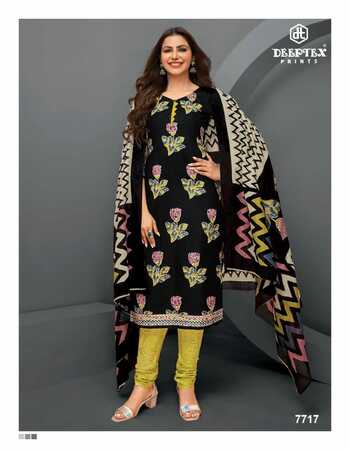 Buy Online Deeptex Miss India Vol-77 Dress Materials In Wholesale ( 26 Pcs Catalog )