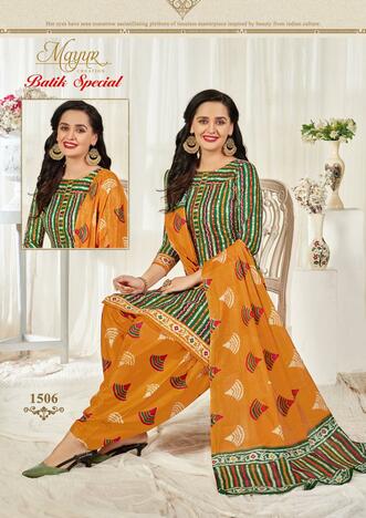 Mayur Batik Special Vol -15 Causal Wear  Batik Dress Material Collection   (15 Pcs Catalog )