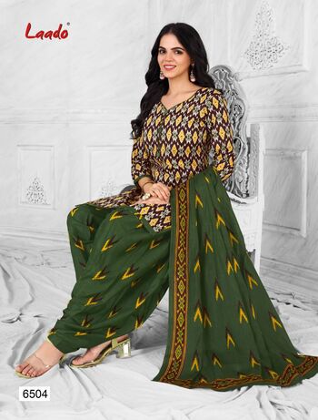 Laddo Vol 65 Daily Wear Cotton Printed Dress Materials In Wholesale ( 20 Pcs Catalog )