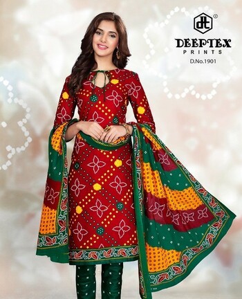 Deeptex Classic Chunaris Vol-19 Salwar Suit ( 16 Pcs Catalog )