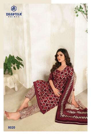 Deeptex Miss India Vol 80 Cotton Printed Dress Materials In Wholesale ( 26 Pcs Catalog )
