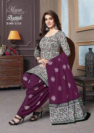 Mayur Batik Special Vol-21 Cotton Printed Batik Dress Materials In Wholesale ( 10 Pcs Catalog )