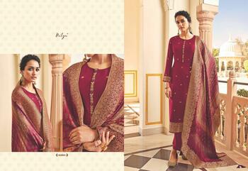 LT Nitya Vol 165   Pure Dola Silk Designer  Salwar Kameez Collection ( 6 Pcs Catalog )