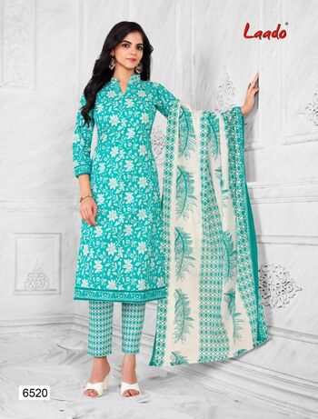 Laddo Vol 65 Daily Wear Cotton Printed Dress Materials In Wholesale ( 20 Pcs Catalog )