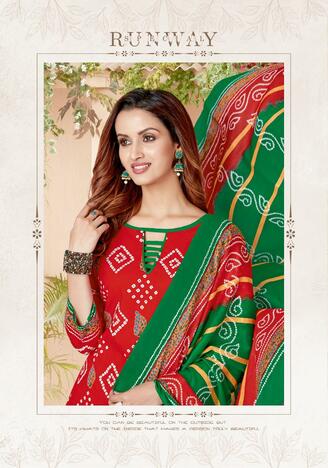 Patidar Bandhani Special Vol 27 Cotton Printed  Bandhani Dress Materials In Wholesale ( 16 Pcs Catalog )