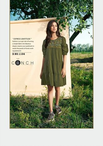 Riya Designer Conch Party Wear Short Kurti Collection In Wholesale ( 6 Pcs Catalog )