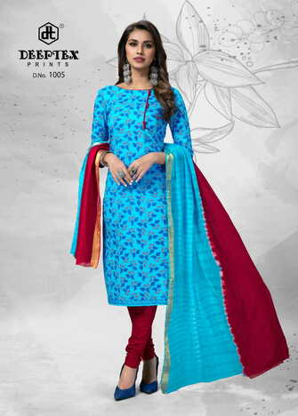 Deeptex Tradition Vol-10 Designer Chudidar Dress Materials Collection ( 10 Pcs Catalog )