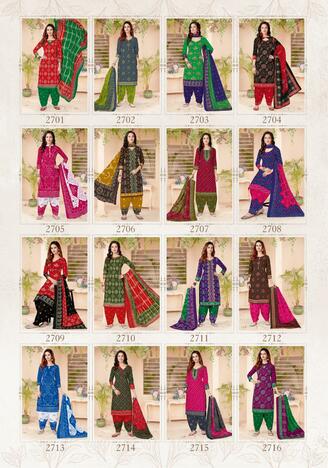 Patidar Bandhani Special Vol 27 Cotton Printed  Bandhani Dress Materials In Wholesale ( 16 Pcs Catalog )