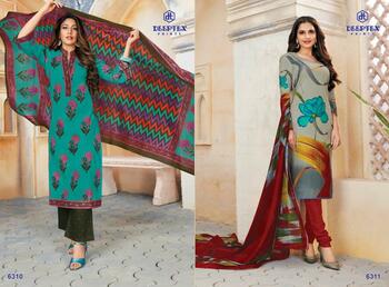 Deeptex Miss India Vol 63 Cotton Printed Dress Materials ( 26 Pcs Catalog )