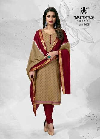 Deeptex Tradition Vol-10 Designer Chudidar Dress Materials Collection ( 10 Pcs Catalog )