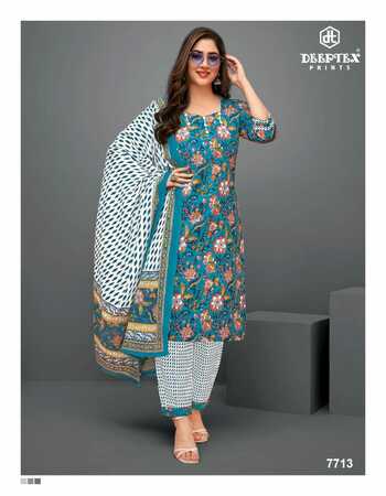 Buy Online Deeptex Miss India Vol-77 Dress Materials In Wholesale ( 26 Pcs Catalog )