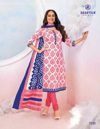 Deeptex Miss India Vol-73 Daily Wear Cotton Printed Dress Materials In Wholesale ( 26 Pcs Catalog )