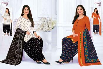 Pranjul Priyanka Vol 10 Cotton Printed Patiyala Dress Materials Collection ( 36 Pcs Catalog )