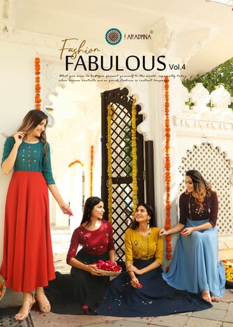 Aradhna Fabulous Vol 4 Anarkali Kurti Collection In Wholesale ( 12 Pcs Catalog )