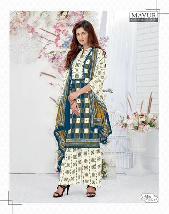 Mayur Khusi Vol -53 Low Range Cotton Printed Dress Materials ( 35 Pcs Catalog )