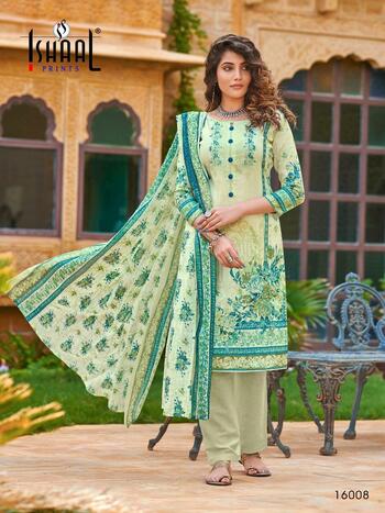 Ishaal Gulmohar Vol- 16 Low Range Printed Karachi Dress Material ( 10 Pcs Catalog )