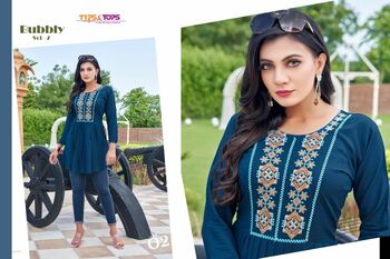 Bubbly Vol-7 Western Wear Ladies Short Top Collection In Wholesale ( 9 Pcs Catalog )