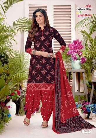 Patidar Bandhani Special Vol 26 Cotton Printed Dress Materials In Wholesale ( 16 pcs catalog )