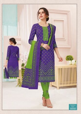 Mayur Bandhani Special Vol-8 Low Range Cotton Dress Material ( 12 Pcs Catalog )