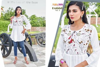 Bubbly Vol-7 Western Wear Ladies Short Top Collection In Wholesale ( 9 Pcs Catalog )