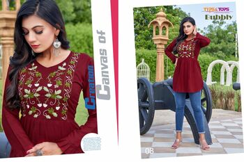 Bubbly Vol-7 Western Wear Ladies Short Top Collection In Wholesale ( 9 Pcs Catalog )