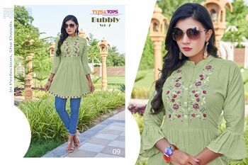 Bubbly Vol-7 Western Wear Ladies Short Top Collection In Wholesale ( 9 Pcs Catalog )