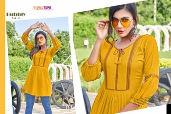 Bubbly Vol-7 Western Wear Ladies Short Top Collection In Wholesale ( 9 Pcs Catalog )