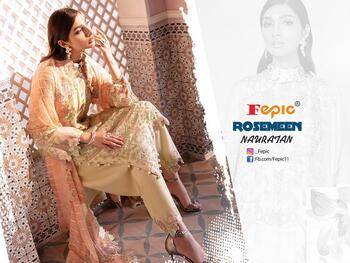 Fepic Rosemeen Nauratan Designer Pakistani Salwar Kameez Collection ( 4 Pcs Catalog )