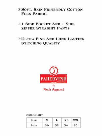 pahervesh venus ready to wear pant with side pocket  in wholesale price ( 10 pcs set )