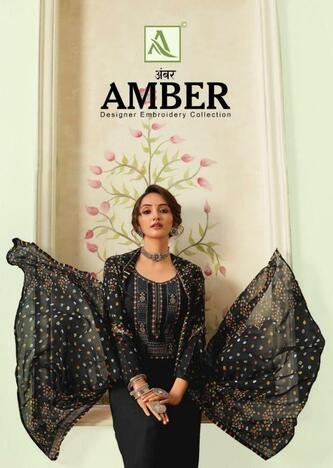 Alok Amber Rayon Embroidery Formal Wear Salwar Kameez Collection ( 10 Pcs Catalog )