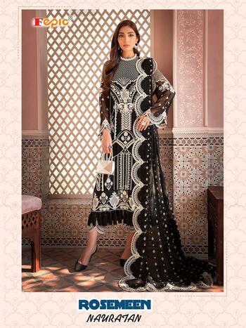 Fepic Rosemeen Nauratan Designer Pakistani Salwar Kameez Collection ( 4 Pcs Catalog )