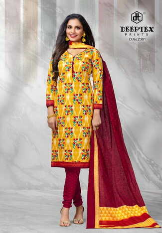 Deeptex Chief Guest Vol 23 Classy Look Ethnic Wear Dress Materials ( 15 Pcs Catalog )