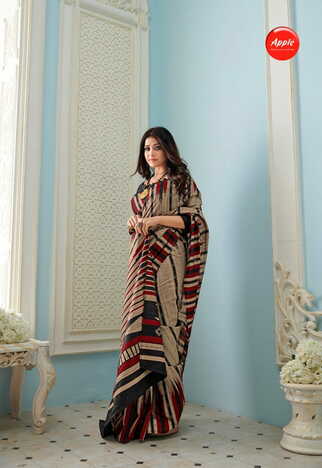 Apple Womaniya Vol -16 Causal Wear Bhagalpuri Silk Saree In Wholesale ( 12 pcs catalog )