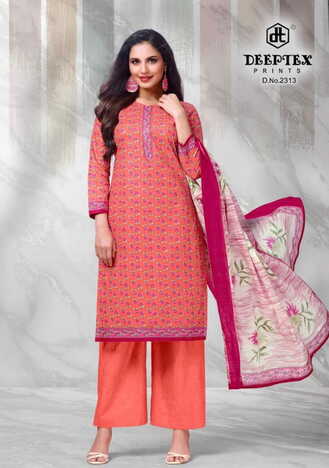 Deeptex Chief Guest Vol 23 Classy Look Ethnic Wear Dress Materials ( 15 Pcs Catalog )