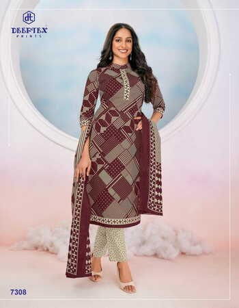 Deeptex Miss India Vol-73 Daily Wear Cotton Printed Dress Materials In Wholesale ( 26 Pcs Catalog )