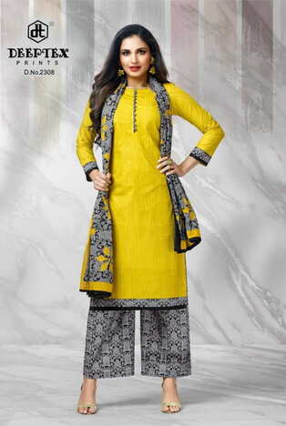 Deeptex Chief Guest Vol 23 Classy Look Ethnic Wear Dress Materials ( 15 Pcs Catalog )