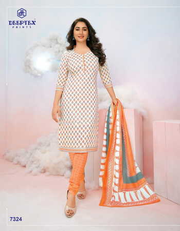 Deeptex Miss India Vol-73 Daily Wear Cotton Printed Dress Materials In Wholesale ( 26 Pcs Catalog )