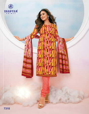 Deeptex Miss India Vol-73 Daily Wear Cotton Printed Dress Materials In Wholesale ( 26 Pcs Catalog )