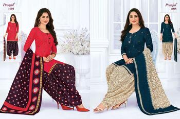 Pranjul Priyanka Vol 10 Cotton Printed Patiyala Dress Materials Collection ( 36 Pcs Catalog )