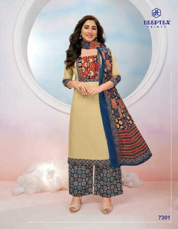 Deeptex Miss India Vol-73 Daily Wear Cotton Printed Dress Materials In Wholesale ( 26 Pcs Catalog )