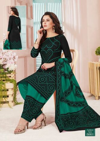 Mayur Bandhani Special Vol-8 Low Range Cotton Dress Material ( 12 Pcs Catalog )